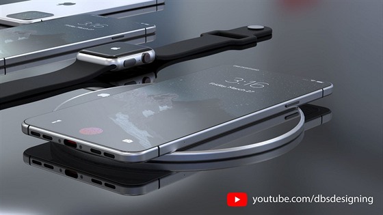 Desingový koncept iPhonu 12 od designér z DBS Designing