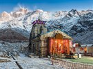 ivv chrám Kedarnath je jedno z nejposvátnjích míst v Himálaji.