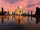 Tád Mahal navtivte za svítání, kdy je nejkrásnjí.