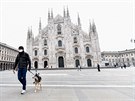 Město duchů. Italský Milán je kvůli koronaviru téměř vylidněný. (10. března...