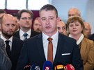 Nastupující slovenský ministr vnitra Roman Mikulec (3. prosince 2019)