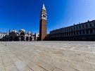 Benátky zejí v dob koronavirové prázdnotou. (18. bezna 2020)