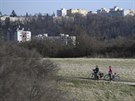 Obyvatelé Prahy a turisté trávili nedlní odpoledne v pírodní rezervaci Divoká...