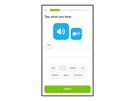 Aplikace Duolingo pro vuku jazyk