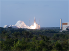 Start rakety Ariane z kosmodromu Kourou ve Francouzské Guyan