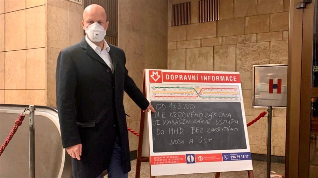 Nám�stek primátora pro oblast bezpe�nosti Petr Hlubu�ek