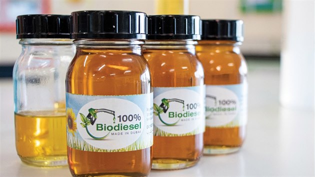 Dubajská společnost Neutral Fuels vyrábí z použitého kuchyňského oleje bionaftu.