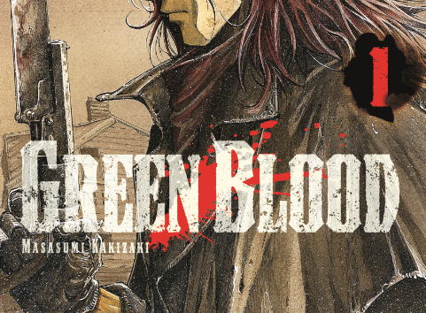 Oblka komiksu Green Blood - Zelen krev