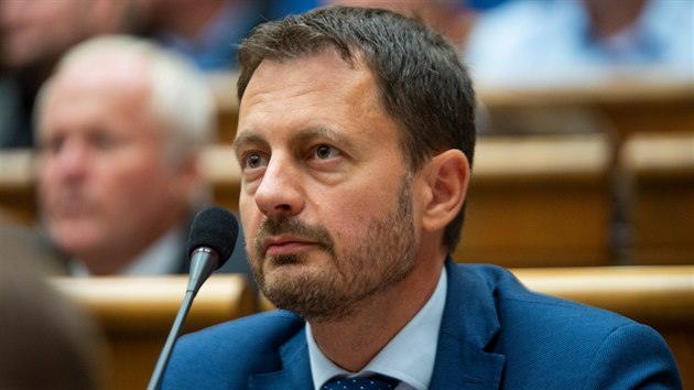 Nastupující slovenský ministr financí Eduard Heger (13. září 2019)