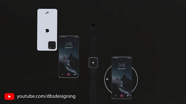 Desingov koncept iPhonu 12 od designr z DBS Designing