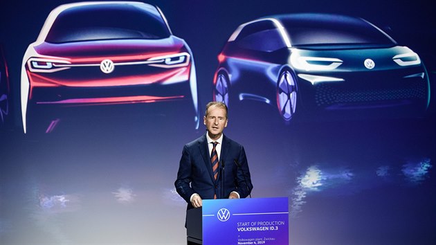 f automobilky Volkswagen Herbert Diess