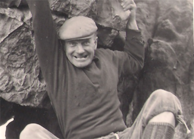 Valerán Karoušek-sochař a horolezec, čelen čs. expedice Peru 1970 na Suchých Skalác 1967.