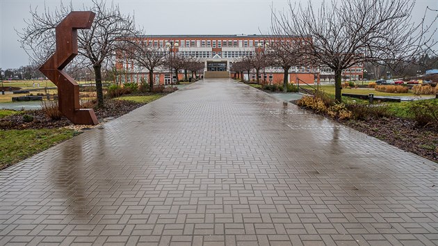 Univerzita Hradec Králové, areál Na Soutoku (12.3.2020).