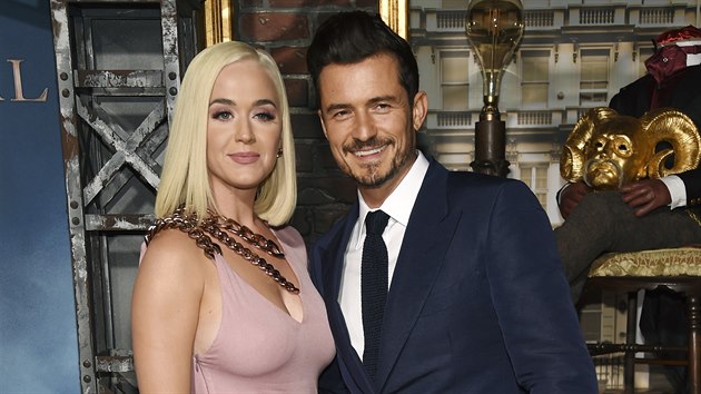 Katy Perry a Orlando Bloom (Los Angeles, 21. srpna 2019)