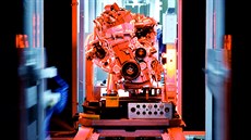 Výroba motor v továrn BMW