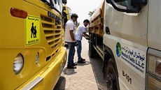 Na bionaftu spolenosti Neutral Fuels  jezdí i dubajské kolní autobusy.