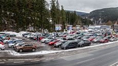 Poslední leto�ní ly�ova�ka ve �pindlerov� Mlýn� (13. 3. 2020)