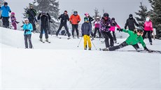 Poslední letoní lyovaka ve pindlerov Mlýn (13.3.2020).