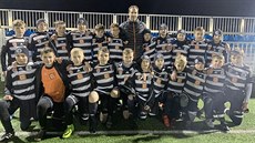 Mladíci z akademie Dynama �eské Bud�jovice se po zápase s Chelsea setkali s...