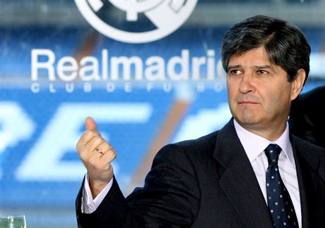 Fernando Martín v roce 2006 coby prezident fotbalového Realu Madrid.