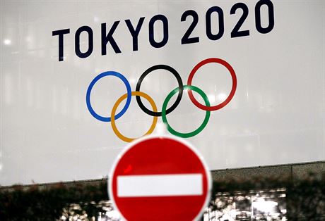 Logo olympijských her v Tokiu 2020.