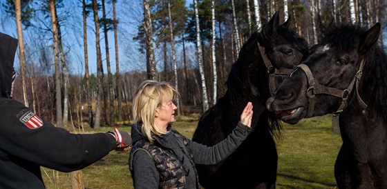 Majitelka cirkusu Alex Anna Poláchová (25. bezna 2020).