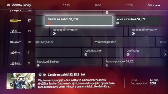 První dojmy z nové Vodafone TV: promyšlené funkce a šikovná dětská sekce -  iDNES.cz