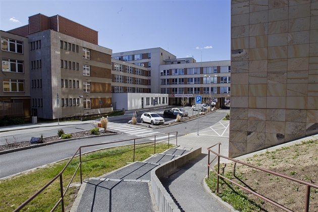 Fakultní nemocnice v Plzni, urgentní píjem. (23. 3. 2020)
