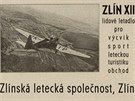 Reklamy leteckých výrobc, eskoslovensko, 1918 a 1939