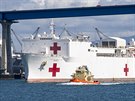 Plovoucí nemocnice USNS Mercy amerického námořnictva
