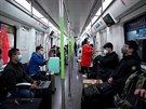 Msto Wu-chan, kde vypukla pandemie koronaviru, obnovila provoz metra po...