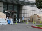 Nemocnice v Los Angeles postavila stany na rychlé testování pro lidi nakaené...