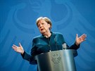 Nmecká kancléka Angela Merkelová (22. bezna 2020)