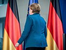 Nmecká kancléka Angela Merkelová (22. bezna 2020)