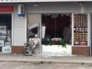 V estajovicch zniil zlodj bankomat, vytrhl ho ze zdi. (26.3.2020)