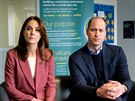 Vévodkyn Kate a princ William na návtv záchraná (Londýn, 19. bezna 2020)