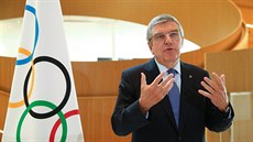 Thomas Bach - prezident Mezinárodního olympijského výboru.