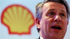 Ben van Beurden, výkonný ředitel společnosti Royal Dutch Shell, hovoří na...