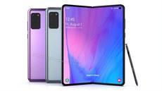 Bude takto vypadat Galaxy Fold 2?