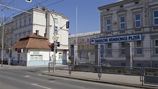 Fakultní nemocnice v Plzni na Borech. (23. 3. 2020)