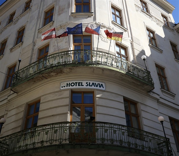 Hotel Slavia v centru Brna vyhledávají pedevím hosté ze zahranií, kteí v...