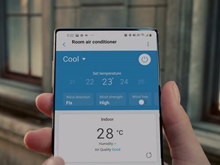 Neznámý Samsung v reklamě na klimatizaci by mohl být chystaný Note 20