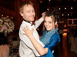 Karel Janeček a Lilia Khousnoutdinová (Český ples 2020, Obecní dům, Praha 1....