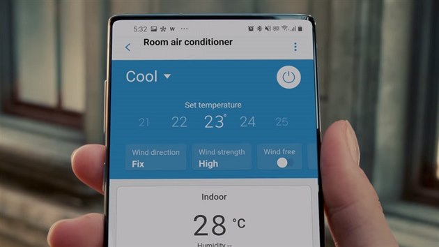Neznámý Samsung v reklamě na klimatizaci by mohl být chystaný Note 20