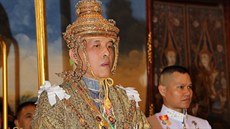 Thajský král Mahá Vatčirálongkón (Bangkok, 4. května 2019)