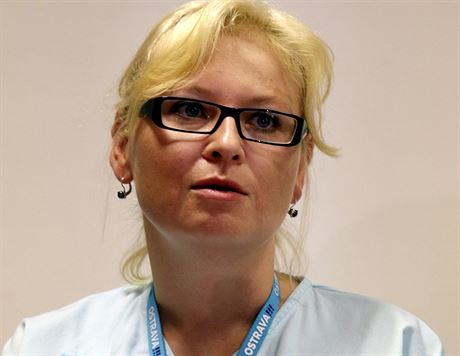 Dagmar Uhlíková, díve Märzová, primáka oddlení emergency Karlovarské krajské nemocnice.
