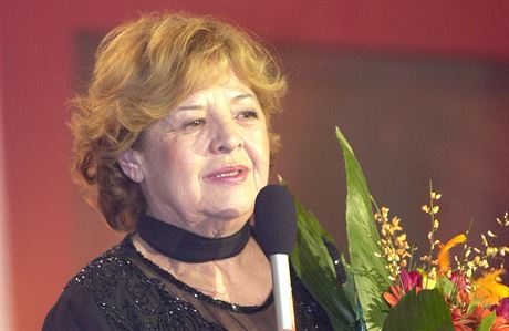 Slovenská hereka Eva Kríiková v lednu 2004