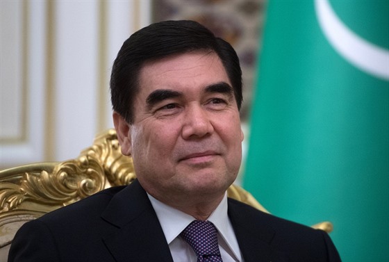 Prezident Turkmenistánu Gurbanguli Berdymuhamedov (2. íjna 2017)
