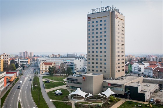 Clarion Congress Hotel je jednou z dominant Českých Budějovic. Je v něm 205...
