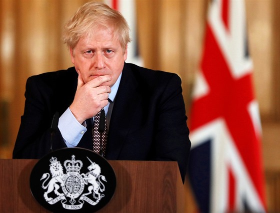 Britský premiér Boris Johnson (3. bezna 2020)